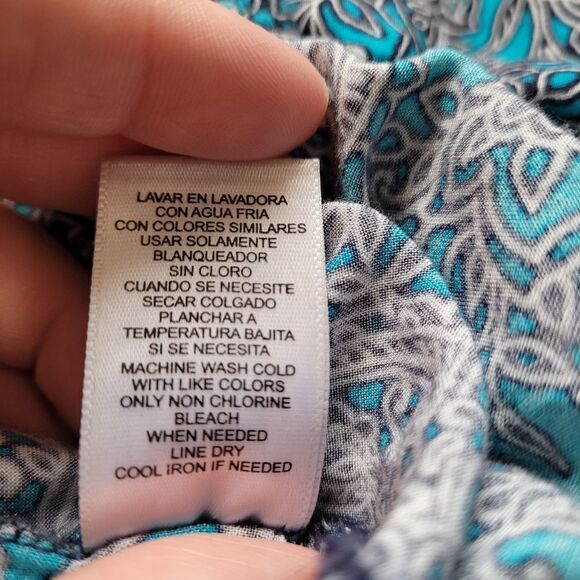 Daisy Fuentes maxi boho sleeveless dress - Picture 8 of 8